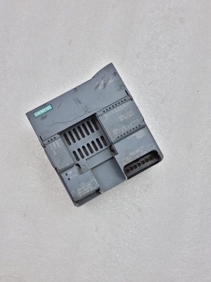 Siemens CPU 1212C DC/DC/RLY 6ES7 213-1HD30-0XB0 S7-1200 24Vdc (Cosmetic Damaged)